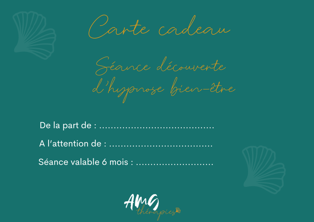 Offrez une carte cadeau de bien-être. 